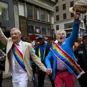 Ian McKellen anförde New Yorks Prideparad nyligen