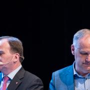 Stefan Löfven och Jonas Sjöstedt.