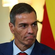 Spanske premiärministern Pedro Sánchez.