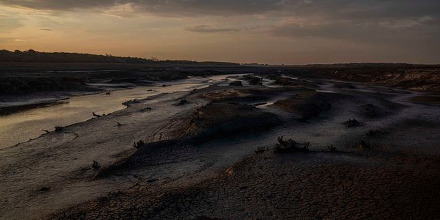 Torr reservoar i Uruguay.  Matilde Campodonico / AP