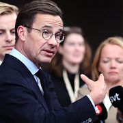 Statsminister Ulf Kristersson (M).