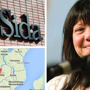 Sophia Djiobaridis (t h) är en av de gripna journalisterna