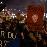 Demonstrationer i Paris under Césargalan.