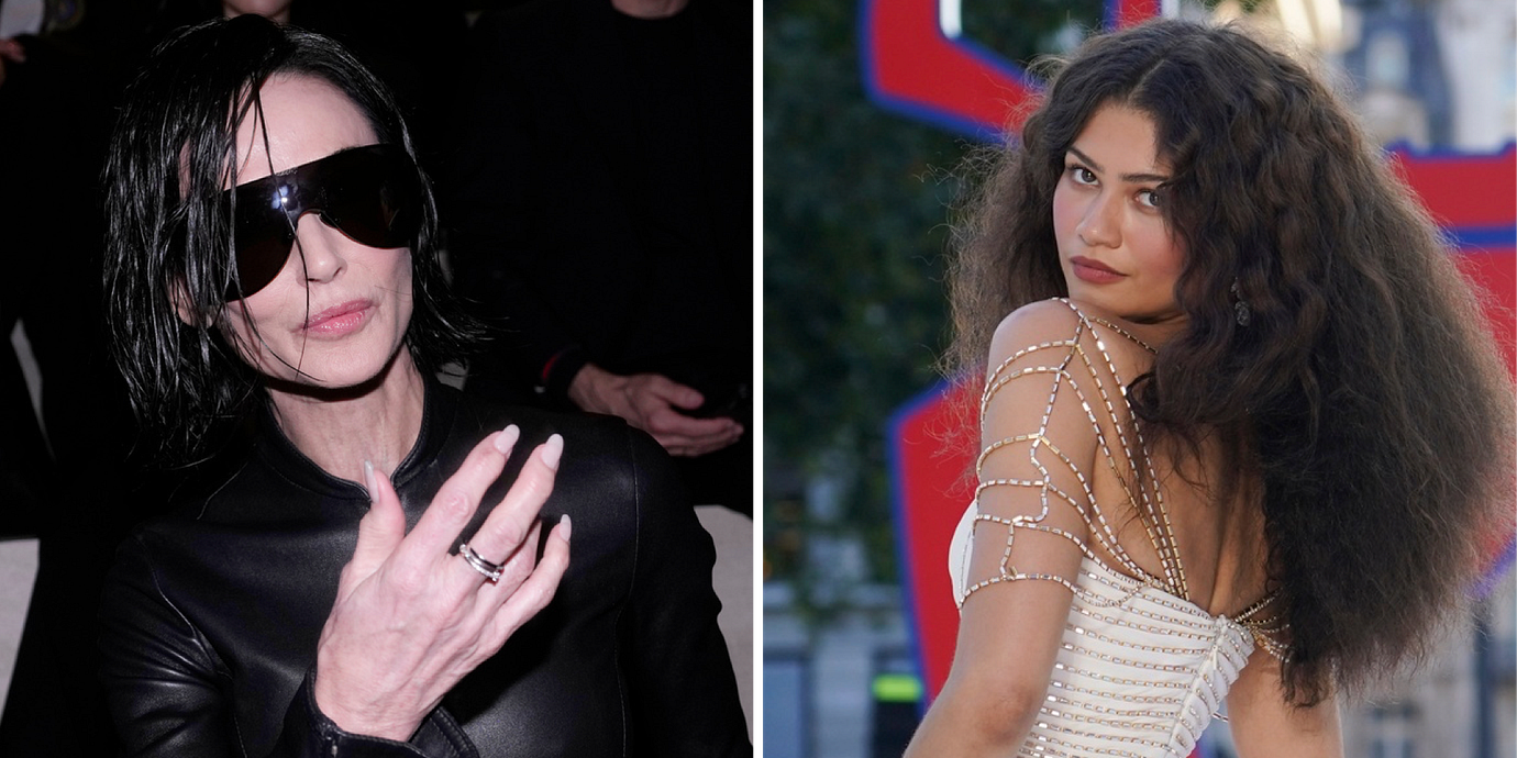 Demi Moore och Zendaya har synts på röda mattan med löshår och peruk