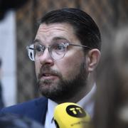 Sverigedemokraternas partiledare Jimmie Åkesson (SD).