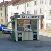 Korvkiosken i Majorna i Göteborg