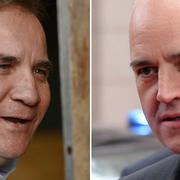 Löfven och Reinfeldt.