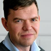 Vänsterpartiets Aron Etzler.
