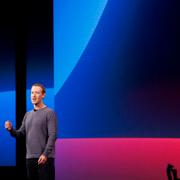 Arkivbild: Mark Zuckerberg på F8-konferensen i april i år