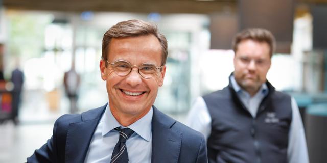 M-ledaren Ulf Kristersson.  Christine Olsson/TT