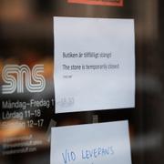 Ett av bolagen som gått i konkurs, Sneakersnstuff i Stockholm. 