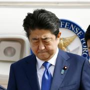 Arkivbild: Japans premiärminister Shinzo Abe. 