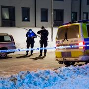 Två män sköts sent på fredagskvällen utomhus i Borlänge i början på januari.