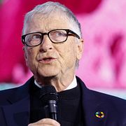 Bill Gates under ett Sverigebesök tidigare i år.