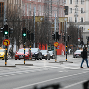 Hamngatan i Stockholm/Dennis Wedin (M).