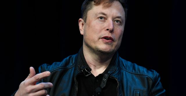 Teslas vd, Elon Musk. Arkivbild. Susan Walsh / AP