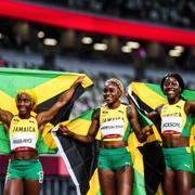 Jamaicas sprinttrio. 