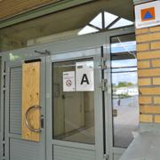 Campus Risbergskas entré.