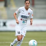 Lotta Schelin i dagens match mot Djurgården.