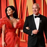 Lauren Sanchez och Jeff Bezos, som är näst rikast i världen.