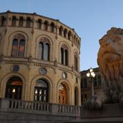 Stortinget i Oslo. 