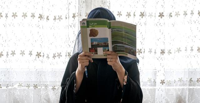 Kvinna i Afghanistan, arkivbild. Ebrahim Noroozi / AP