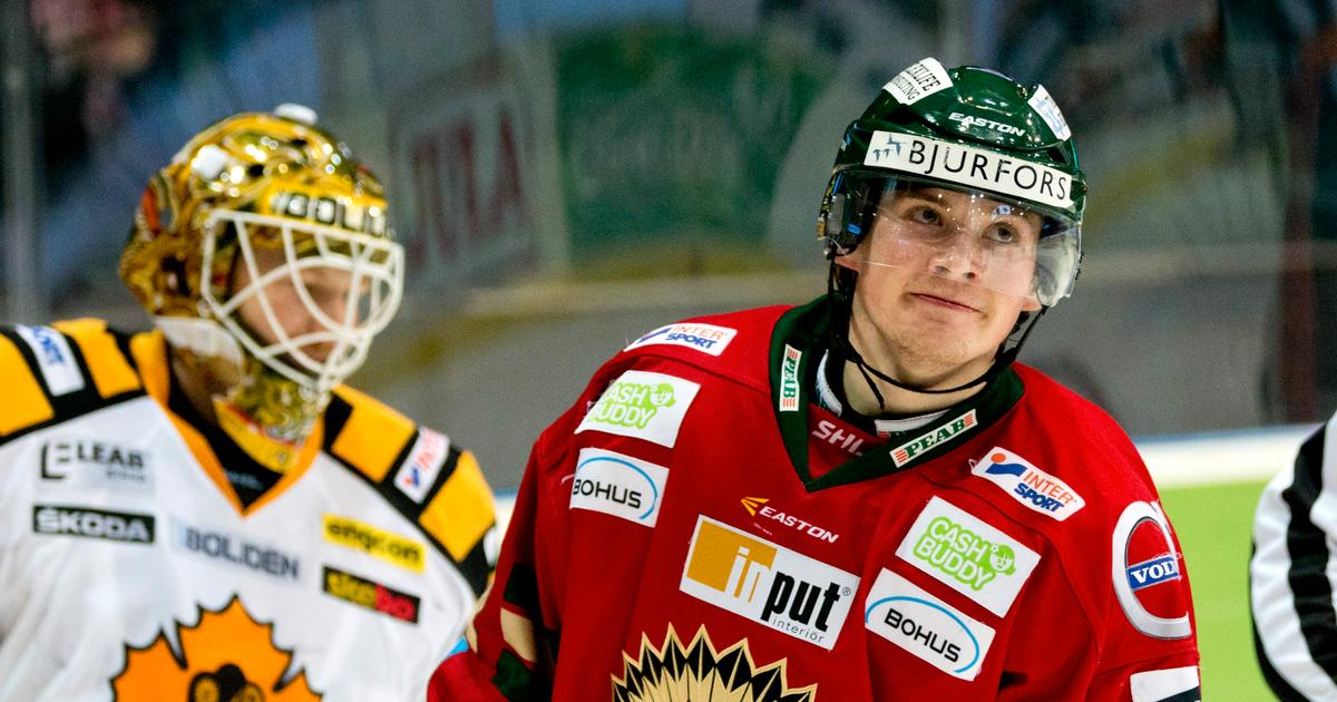 Frölundas Artturi Lehkonen matchjälte mot Skellefteå