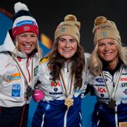 Anne Kjersti Kalvaa, Ebba Andersson och Frida Karlsson.