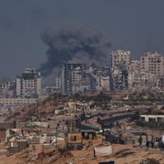 Gaza stad på fredagen.