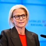 Finansminister Elisabeth Svantesson (M).