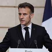 Frankrikes president Emmanuel Macron.