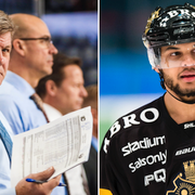 Bill Peters och Akim Aliu, här under sin tid i svenska klubben AIK.