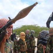 Arkivbild på personer ur al-Shabaab