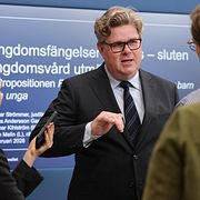 Justitieminister Gunnar Strömmer (M)