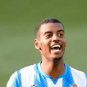 Alexander Isak under en match mot Villarreal.