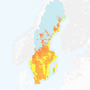 Illustrationsbild/SMHI:s brandriskprognos.