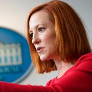 Vita husets pressekreterare Jen Psaki.