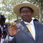 Ugandas president Yoweri Museveni. JAMES AKENA