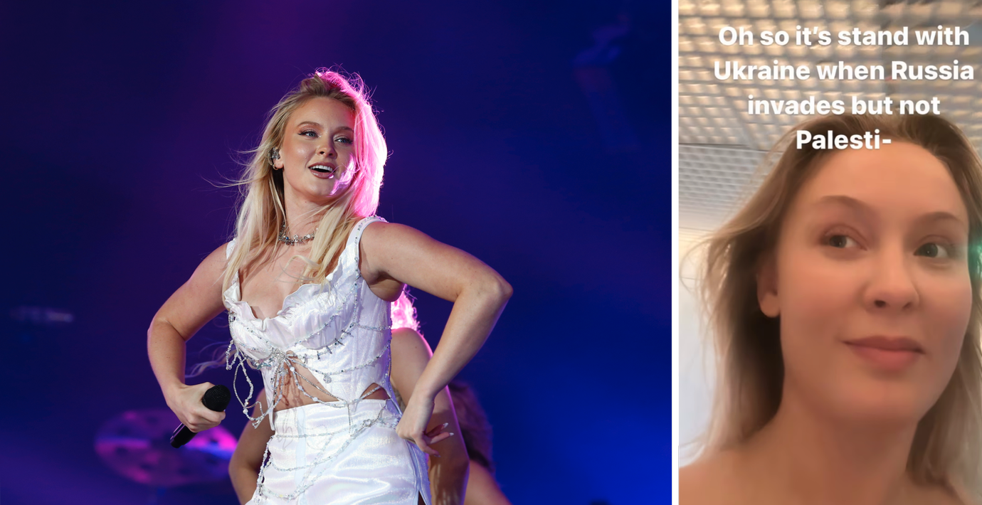 Zara Larsson kritiseras – jämför Israel och Ryssland