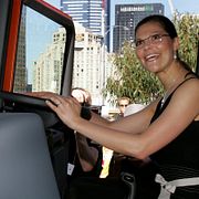 Kanske kommer kronprinsessan Victoria få ratta en svenskägd Scania i framtiden.