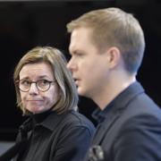 MP-språkrören Isabella Lövin och Gustav Fridolin 