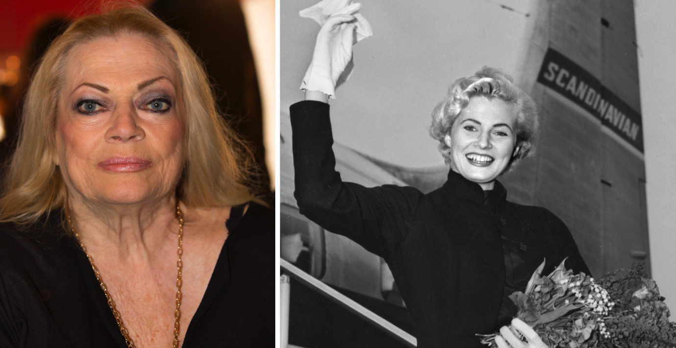 Anita Ekberg till sista vilan – begravdes i Skanör