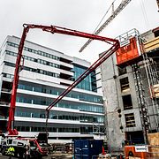 Arkivbild: Nya Karolinska började byggas 2010 och ska vara helt färdigställt 2018. 