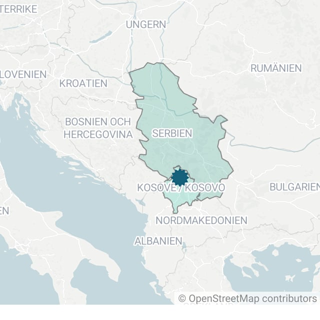 Kosovo/Serbien Datawrapper/Omni