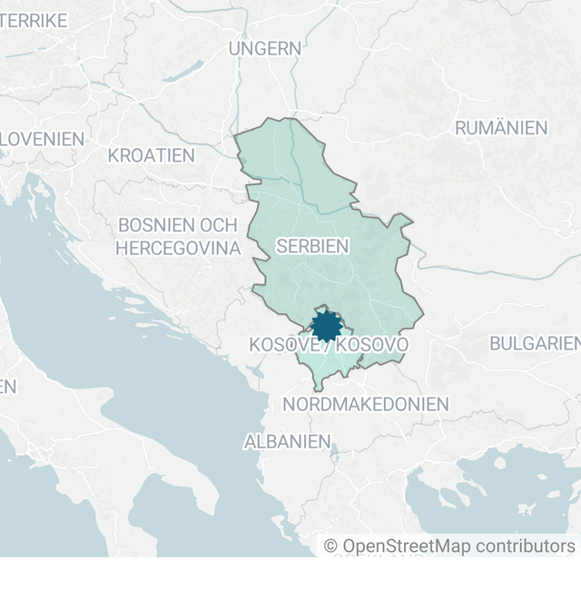 Kosovo/Serbien Datawrapper/Omni