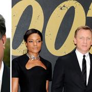 Hans Brun, skådespelarna Naomie Harris, Daniel Craig, Berenice Marlohe från ”Skyfall”.