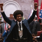 Demokraterna Justin Pearson och Justin Jones stängdes av.