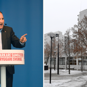 Stefan Löfven (S)/Husby utanför Stockholm