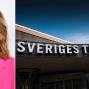 TV4-ankaret Anna Lindmarker/SVT. Arkivbilder.