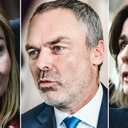 Ebba Busch Thor, Jan Björklund, Isabella Lövin.